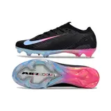 Nike Air Zoom Mercurial Vapor 16 Elite Black Light Blue and Pink Firm Ground FG Football Boot