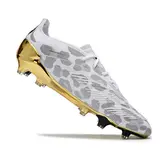 Adidas Predator 30 Elite Gray and Gold Firm Ground FG Football Boot