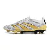 Adidas Predator 30 Elite Gray and Gold Firm Ground FG Football Boot