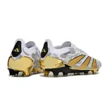 Adidas Predator 30 Elite Gray and Gold Firm Ground FG Football Boot