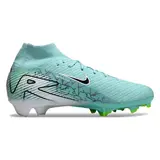 Nike Air Zoom Mercurial Superfly 10 Elite Light Blue Firm Ground FG Kids Football Boot - Aqua