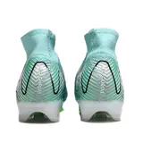 Nike Air Zoom Mercurial Superfly 10 Elite Light Blue Firm Ground FG Kids Football Boot - Aqua