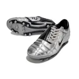 Nike Total 90 III Silver and Black Firm Ground FG Football Boot