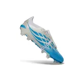 Adidas Predator 26 Elite Tongue White and Blue Firm Ground FG Football Boot