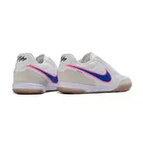 Nike Tiempo Streetgato White, Blue and Pink Indoor IC Football Boot
