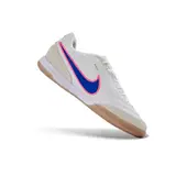 Nike Tiempo Streetgato White, Blue and Pink Indoor IC Football Boot