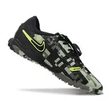 Nike Tiempo 10 Legend Pro Black and Green Camo Turf TF Football Boot