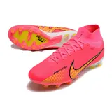 Nike Air Zoom Mercurial Superfly 9 Elite Pink and Yellow Artificial Ground AG Football Boot