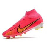 Nike Air Zoom Mercurial Superfly 9 Elite Pink and Yellow Artificial Ground AG Football Boot
