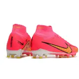 Nike Air Zoom Mercurial Superfly 9 Elite Pink and Yellow Artificial Ground AG Football Boot