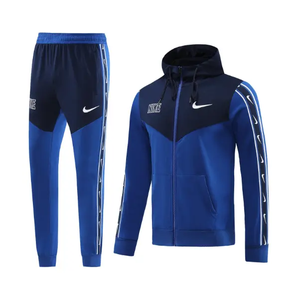 Nike Blue Cold Set Jacket and Pants