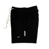 Nike Black and White Shorts - Side Stripe
