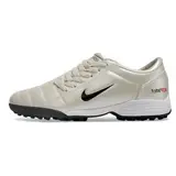 Nike Total 90 III Grey and Black Turf TF Football Boot