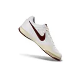 Nike SB Gato X Supreme White and Red Indoor IC Football Boot - White/Maroon