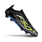 Adidas F50+ Elite Laceless Black Firm Ground FG Football Boot