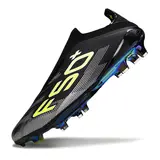 Adidas F50+ Elite Laceless Black Firm Ground FG Football Boot