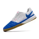 Nike Lunar Gato II IC White and Blue Indoor IC Football Boot