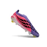 Adidas Predator 26 Elite Laceless Purple and Pink Firm Ground FG Football Boot
