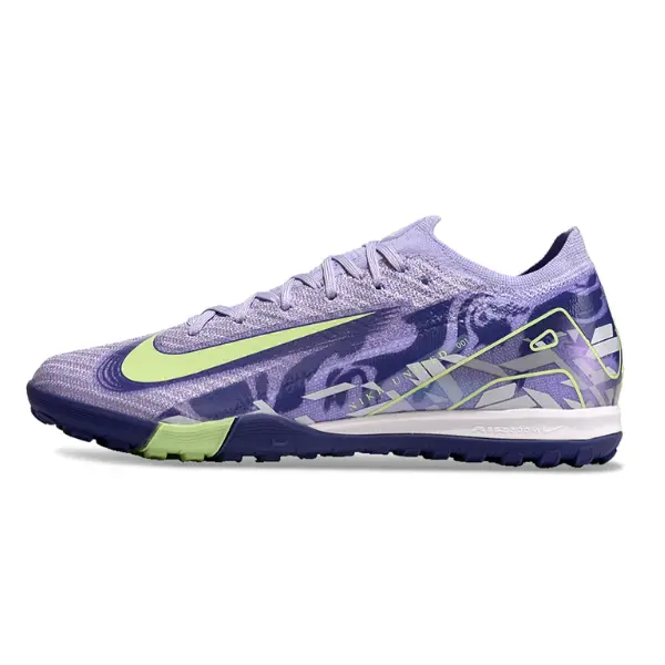 Nike Zoom Mercurial Vapor 16 Elite Kids Turf TF Football Boot - Lilac/Volt