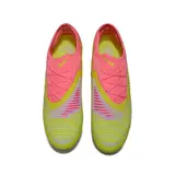 Nike Phantom 6 Elite Pink and Yellow Firm Ground FG Kids Football Boot