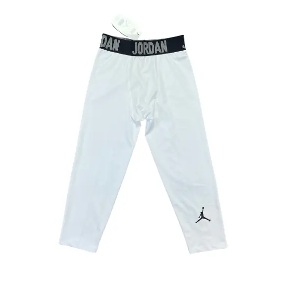 Jordan White Base Layer Pants