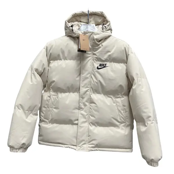 Nike Beige Puffer Jacket