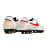 Nike Tiempo R10 Legend Elite White and Red Firm Ground FG Football Boot