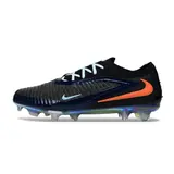 Nike Phantom 6 Elite Black Firm Ground FG Football Boot - Navy/Orange