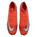 Nike Air Zoom Mercurial Superfly 10 Elite Red Firm Ground FG Kids Football Boot