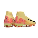 Nike Air Zoom Mercurial Superfly 10 Elite Yellow and Orange Firm Ground FG Football Boot