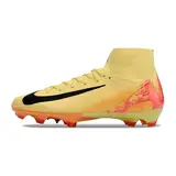 Nike Air Zoom Mercurial Superfly 10 Elite Yellow and Orange Firm Ground FG Football Boot