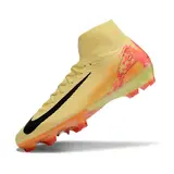 Nike Air Zoom Mercurial Superfly 10 Elite Yellow and Orange Firm Ground FG Football Boot