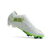 Nike Zoom Mercurial Vapor 15 Elite Silver and Green Firm Ground FG Football Boot