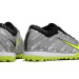 Nike Zoom Mercurial Vapor 15 Elite Gray and Green Turf TF Football Boot