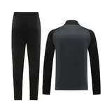 Puma Grey and Black Cold Set Jacket and Pants