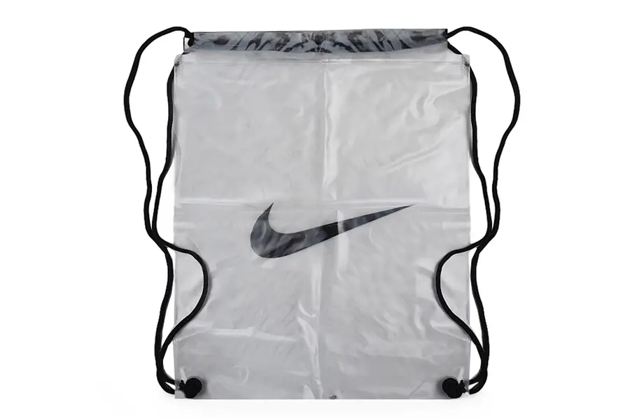 Nike White and Gray Boot Bag