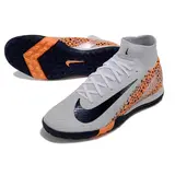 Nike Zoom Mercurial Superfly 10 Elite Kids Electric Pack Turf TF Football Boot - Navy Sole