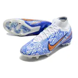 Nike Zoom Mercurial Superfly 9 Elite Aluminium Studs SG Blue CR7 Football Boot