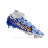Nike Zoom Mercurial Superfly 9 Elite Aluminium Studs SG Blue CR7 Football Boot
