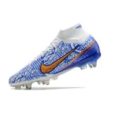 Nike Zoom Mercurial Superfly 9 Elite Aluminium Studs SG Blue CR7 Football Boot