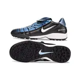 Nike Air Zoom Total 90 III Black and Blue Turf TF Football Boot