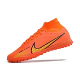 Nike Zoom Mercurial Superfly 9 Elite Orange Turf TF Football Boot