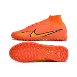 Nike Zoom Mercurial Superfly 9 Elite Orange Turf TF Football Boot