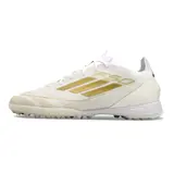 Adidas F50 Elite White and Gold Turf TF Football Boot - Cream