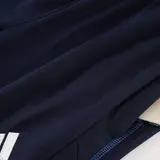 Adidas Blue Cold Set Quarter-Zip Top and Pants - Navy/Royal Blue