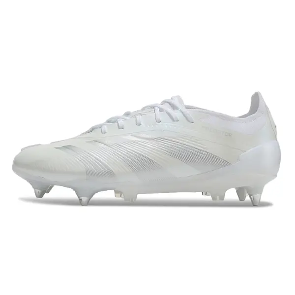 Adidas Predator 30 Elite White and Gray Mixed Studs SG Football Boot