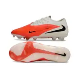 Nike Phantom 6 Elite By You White and Orange Firm Ground FG Football Boot