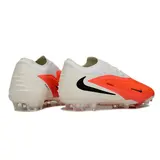 Nike Phantom 6 Elite By You White and Orange Firm Ground FG Football Boot