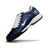 Nike Total 90 III Kids Turf TF Football Boot Blue and White