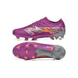 New Balance Furon Team V8 Purple and Orange Firm Ground FG Football Boot